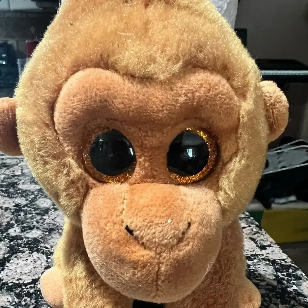 Ty Beanie Boo's Monroe Gorilla Plush Stuffed Animal